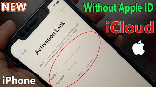 2021 New!! iCloud Unlock Without Apple ID Activation Locked iPhone any iOS Done