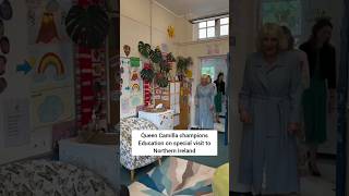 #QueenCamilla champions education in Northern Ireland #shorts