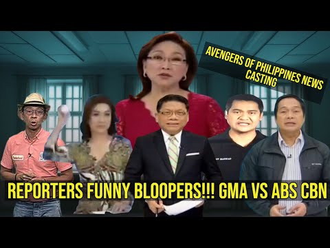 Reporters Funny Moments Compilation Philippines Edition | GMA/ABS CBN