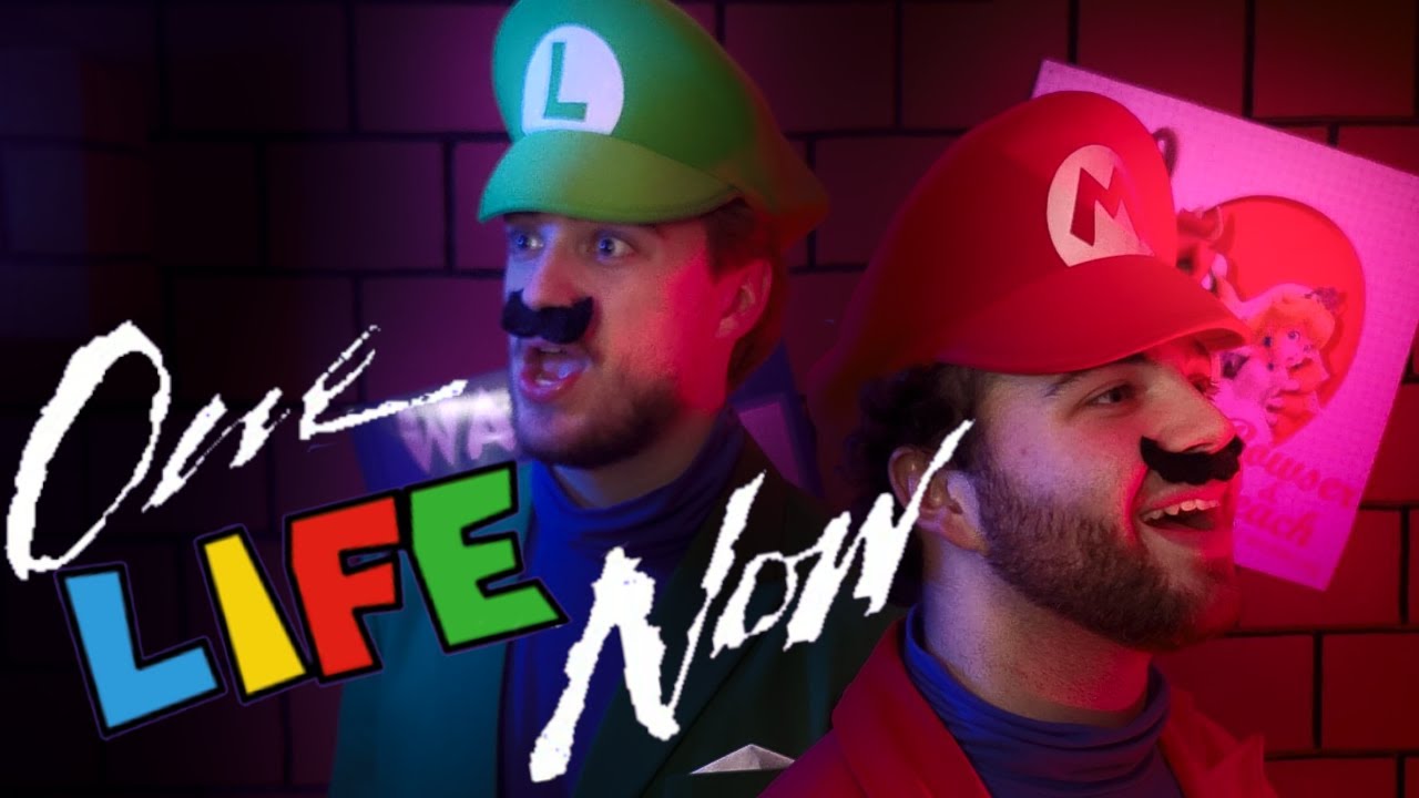One Life Now | Post Malone, The Weeknd - One Right Now (Super Mario Music Video Parody)