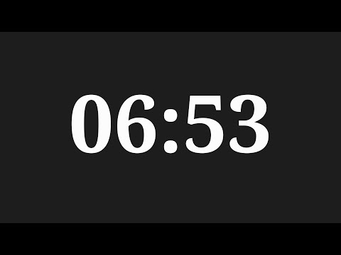 6 Minutes 53 Seconds Timer
