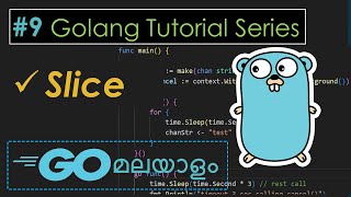 Golang Tutorial Series | Slice [ Part 9] | Malayalam Programming