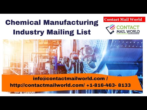Chemical Industry Email and Mailing List/Contact Mail World LLC