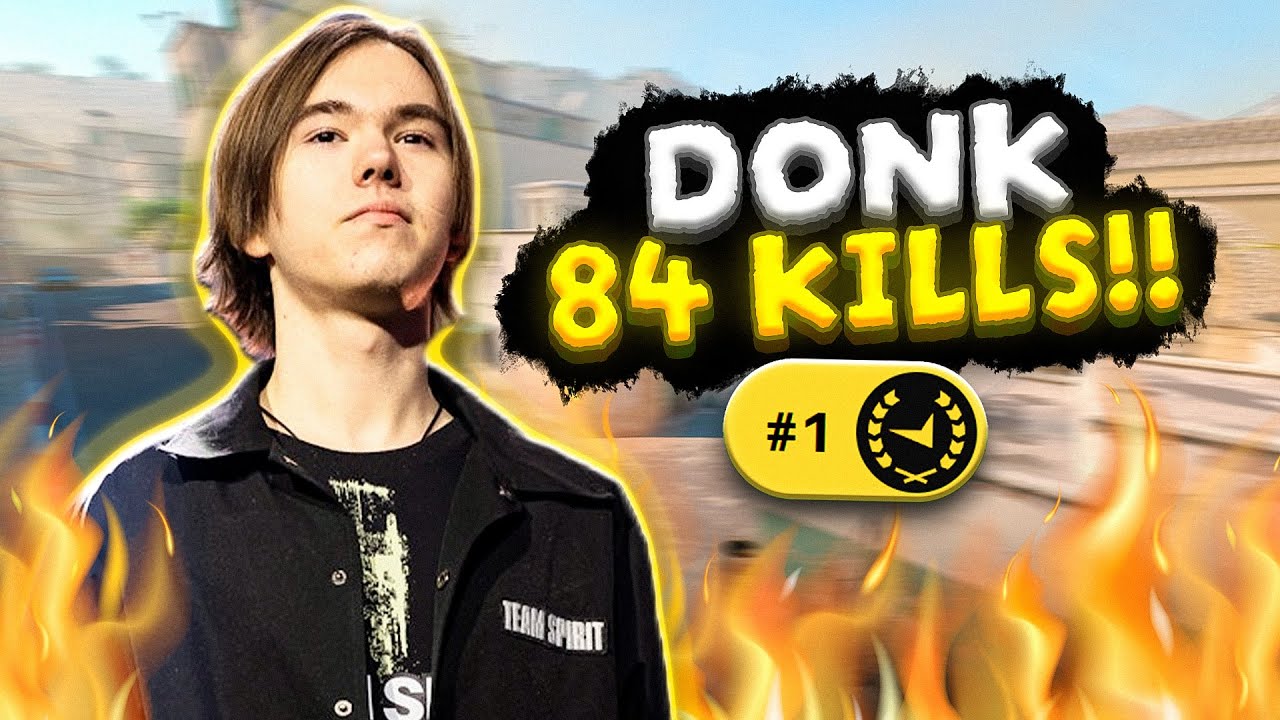 DONK ДЕЛАЕТ 2 ЭЙСА и 84 КИЛЛА!! DONK В НЕРЕАЛЬНОЙ ФОРМЕ ИГРАЕТ ФЕЙСИТ!! CS2