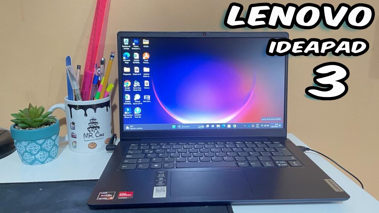 La mejor Laptop' para 2024 *Lenovo Ideapad 3 (14ALC6)* AMD RYZEN