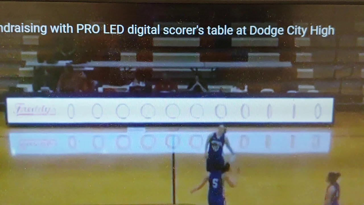 Freddy's Marketing on Sideline Interactive Table