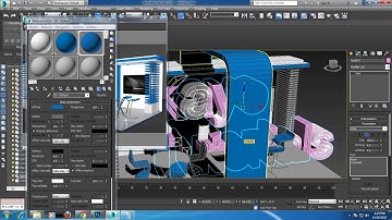 Tutorial on Modeling and texturing a stall in 3dsmax using Vray ( Part 3)