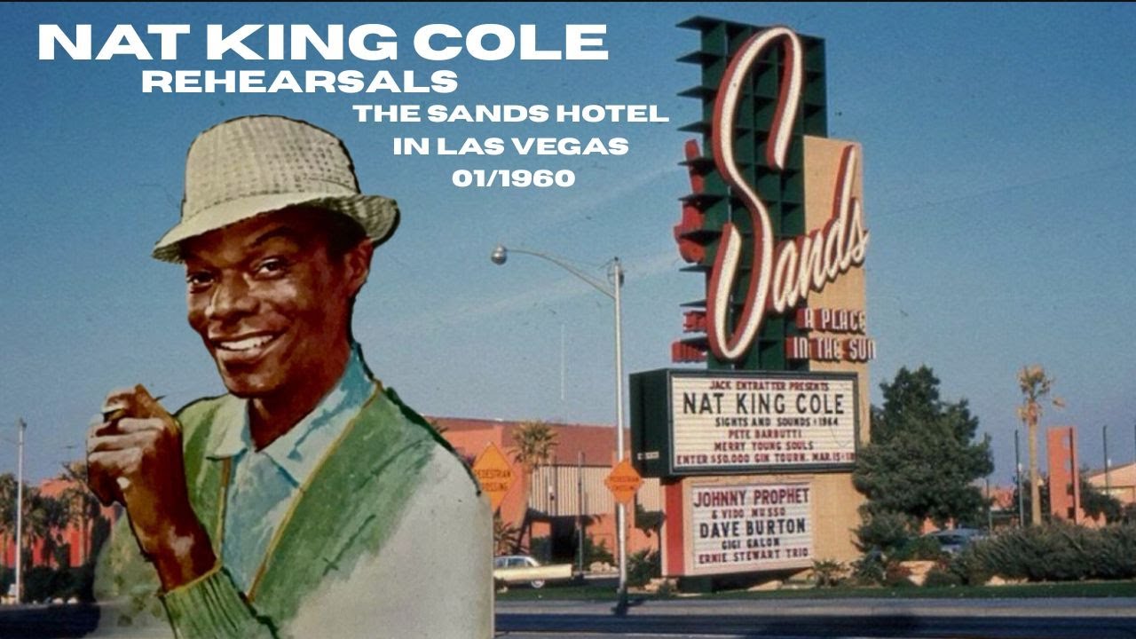 Nat King Cole Rehearsals at the Sands Hotel | Las Vegas, January 1960