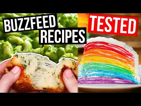 POPULAR BUZZFEED RECIPES TESTED