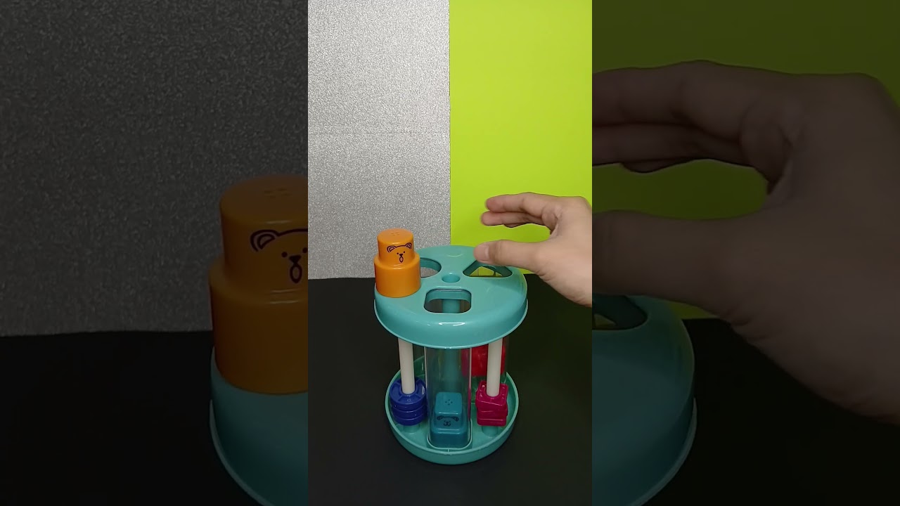 cool & unique bear shape sorter fun sound effect