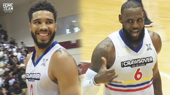 LeBron James and Jayson Tatum Team Up in SEATTLE a...