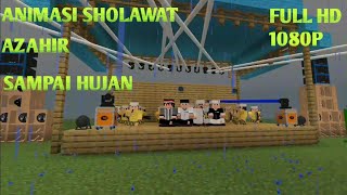 animasi sholawat AZZAHIR full lighting
