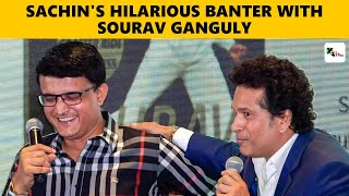 WATCH: Sachin Tendulkar's hilarious banter with his opening partner Sourav Ganguly