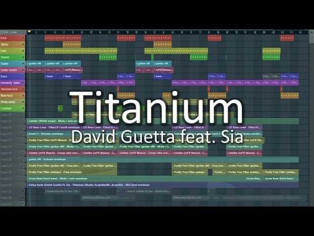 Titanium (FL Studio Instrumental Remake) with FLP and MP3 download class=