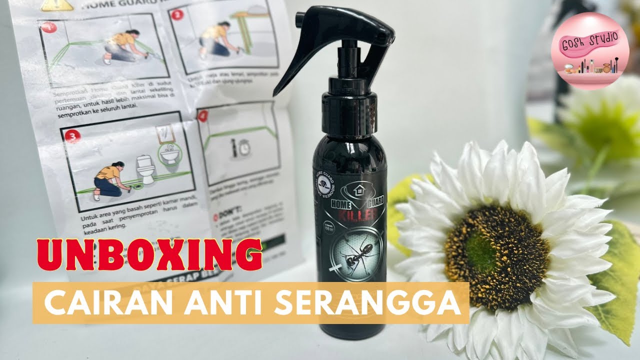 CAIRAN ANTI SERANGGA HOME GUARD KILLER #unboxing 10 - YouTube