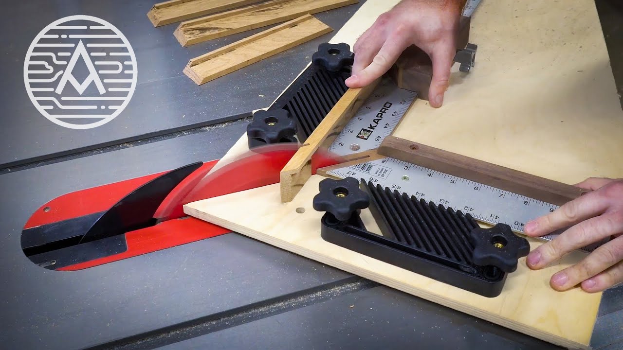 Precision Picture Frame Jig | DIY Plans - YouTube