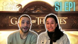 FIRST TIME WATCHING GAME OF THRONES | Season 1 Episode 1 “Winter is Coming” Reaction