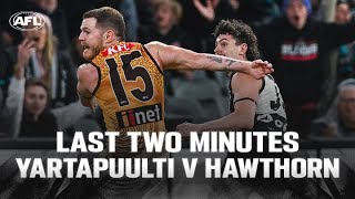 Last Two Minutes: Yartapuulti v Hawthorn | Round 10, 2024 | AFL screenshot 4