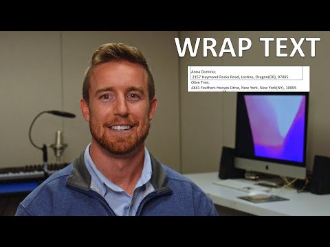 Wrap Text in Excel