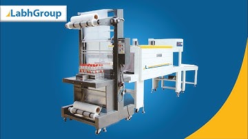 Web sealer tunnel for group packing of bottles | Bottle group packing shrink tunnel | Labh Group