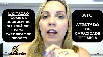 São instrumentos necessários para participar de um edital de licitação?