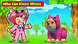 SINH TỐ TEAM BẤT NGỜ KHI HIHA BIẾN THÀNH EM BÉ CÚN SHIBA KISSY MISSY TRONG MINECRAFT 😈😎🎮