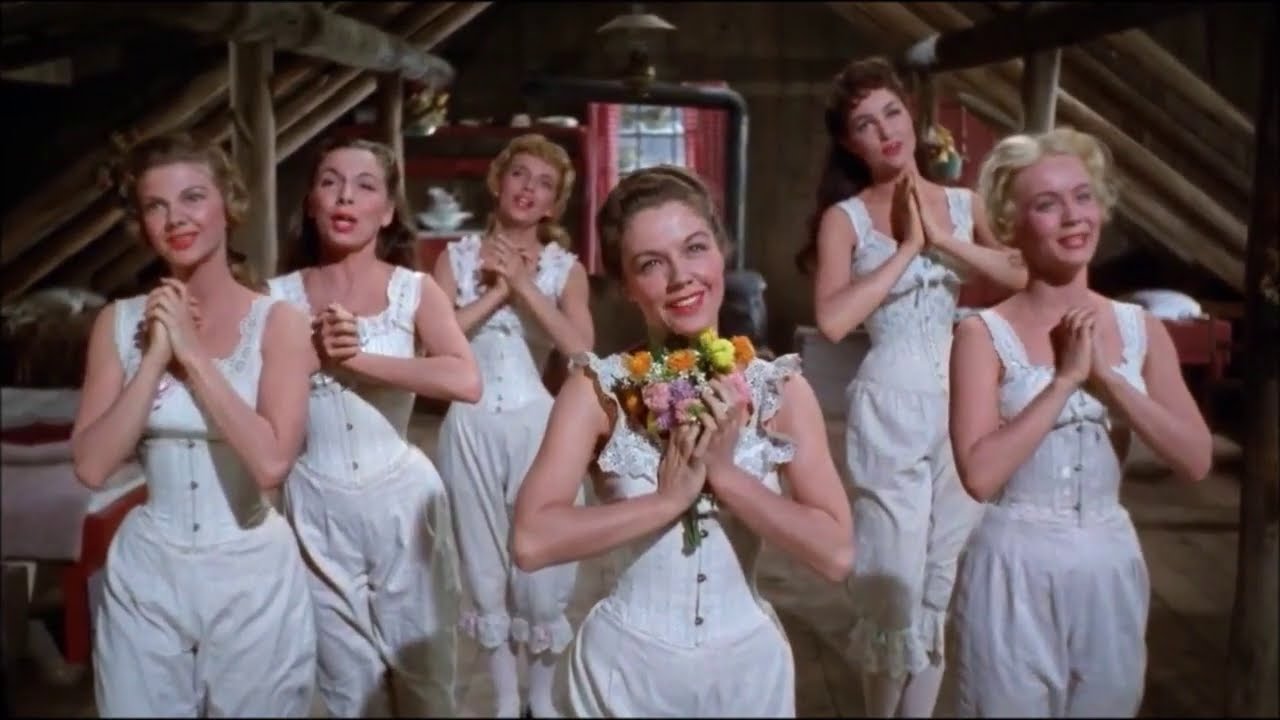 Семь женихов. Seven Brides for Seven brothers 1954. Семь невест для семерых братьев.