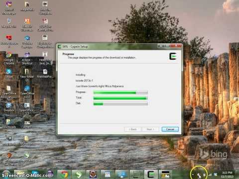 how to install cygwin on windows