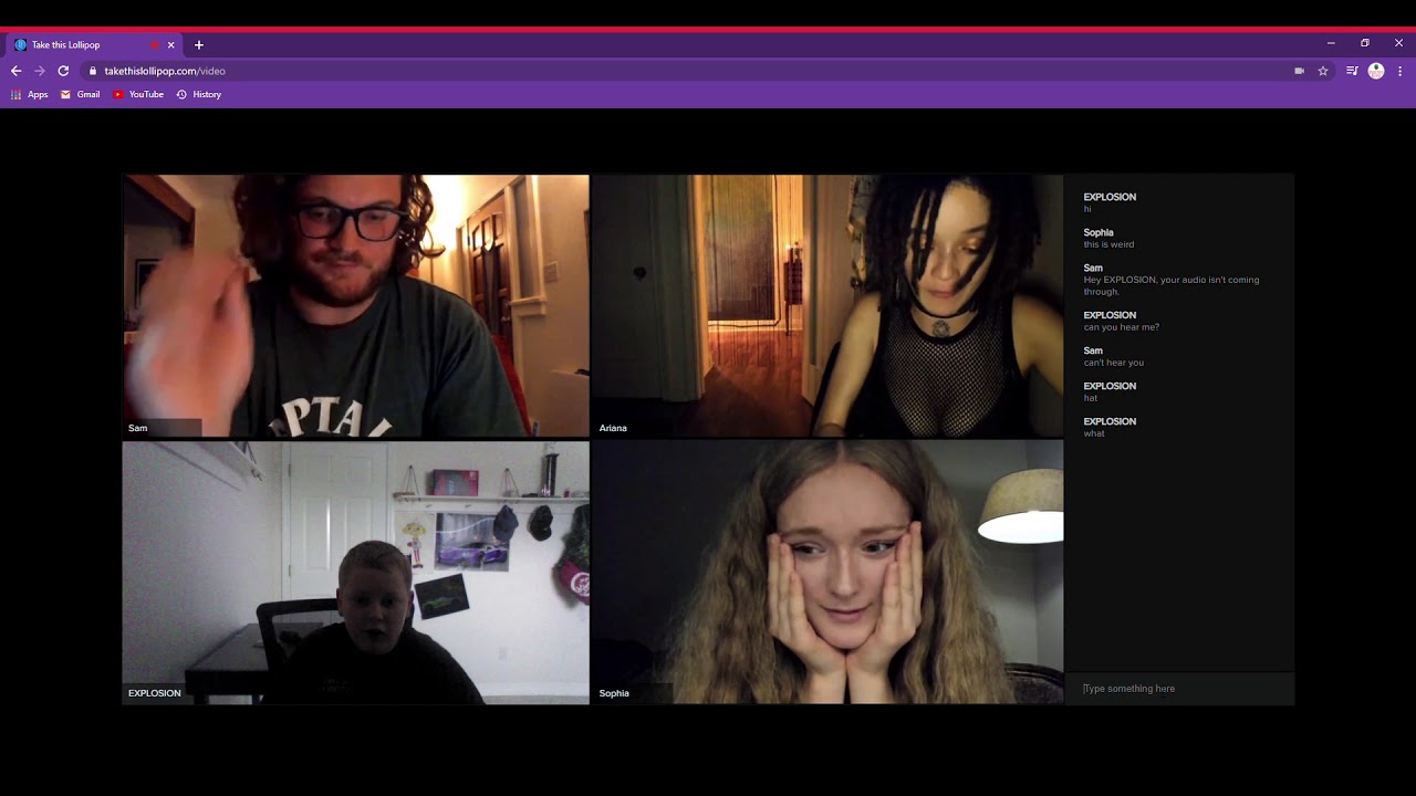 NEVER TRY THIS ONLINE CHATROOM AT 3AM - YouTube
