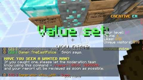 HOW TO MAKE CODE RANK FOR   YOU WORLD. (MINELAND CREATIVE + CODING)