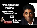 NBA Picks - Timberwolves vs Magic Prediction, 3/11/2022 Best Bets, Odds & Betting Tips