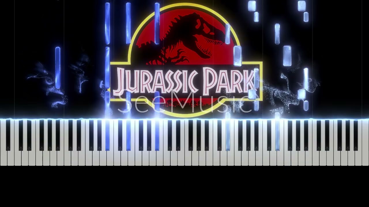 “Welcome to Jurassic Park”— theme of Jurassic Park #Piano #SeeMusic