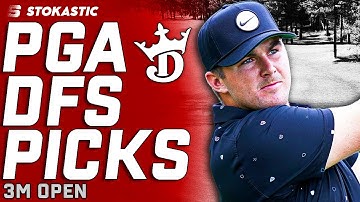 3M Open 2025 PGA DFS Picks & Strategy | Best DraftKings Golf Lineups