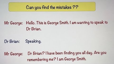 Can you find the mistakes?? English Grammar - Present Continuous Tense - Stop using these words🚫❌