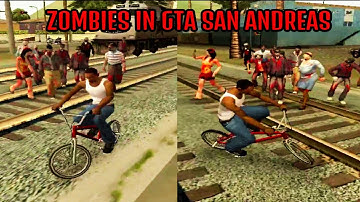 GTA San Andreas Zombie Edition Mod Gameplay