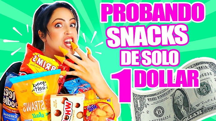 PROBANDO MERIENDAS DE 1 DOLAR! Snacks de la Tienda del Dollar en Estados Unidos - SandraCiresArt