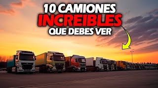 ¡INCREÍBLE! Estos 10 CAMIONES Cambiarán tu FORMA de ver el TRANSPORTE por Carretera by Ingeniería Monstruosa 4,031 views 2 months ago 11 minutes, 10 seconds