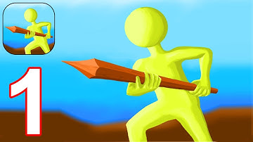 Stick.io - Gameplay Part 1 All Levels 1-5 (Android, iOS)