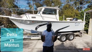 Delta Anchor vs Mantus Anchor Testing and Results on a Crooked PilotHouse Fishing Boat