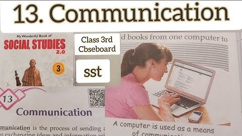 13. Communication | social studies class 3 | cbseboard | Savita Phawade Academy | sst | with Q& A