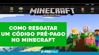 Compre agora o Minecraft Java Edition para PC - Cartão de Ativação Original