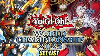 Yu-Gi-Oh! Limited Pack World Championship 2025 Set List - YouTube