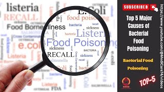 Top 5 Major Causes of Bacterial Food Poisoning | Bacterial | Food Poisoning | Food | USA | 2023