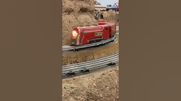 Marx & Co Tin Lithograph Passenger Train in Red