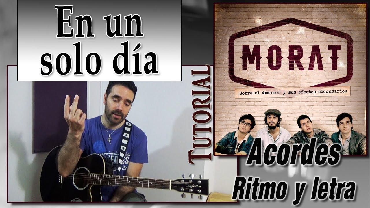 MORAT - En un solo día ( Tutorial ) - YouTube
