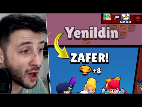 %100 Bug ! YENİLDİĞİM MAÇTAN +8 KUPA Yazdı 😳 Brawl Stars