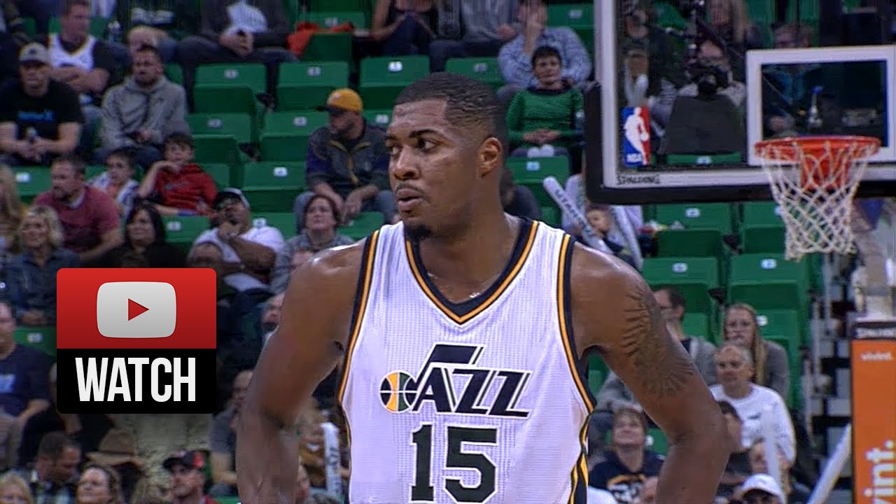 Derrick Favors Career-High Full Highlights vs Suns (2014.11.01) - 32 Pts, 9 Reb