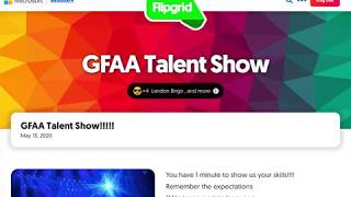 Flipgrid Screen Cast