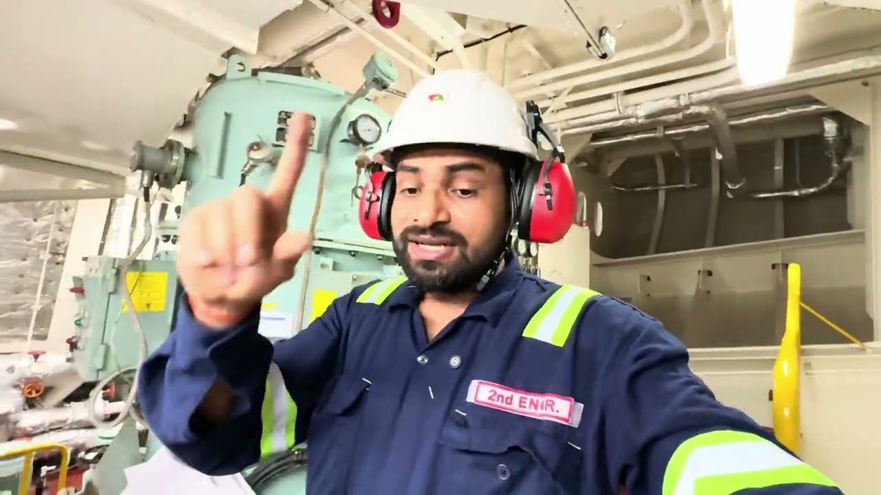 Deep Dive: Exploring the Heart of a Ship - Engine Room Tour  Part-1/3🚢🔧