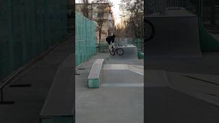 bmx drop 180 barspin #bmx #dimabar #bmxstreet #shortsvideo #shortsvideo #skatepark #bmxlife #бмх